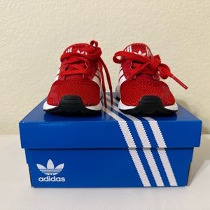 adidas infant swift run x I red